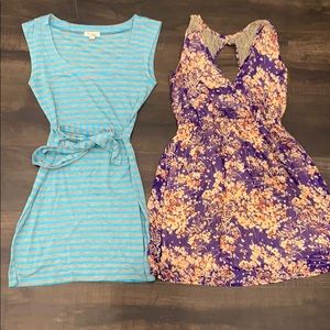 Summer dress bundle! 2 mini dresses- Guess size xs